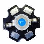 DIODA POWER LED 1W EPISTAR BLUE ICE 480NM na PCB